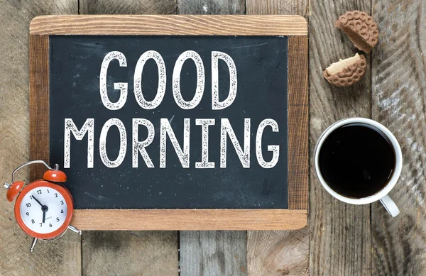 Good morning sign — Stock Photo, Image