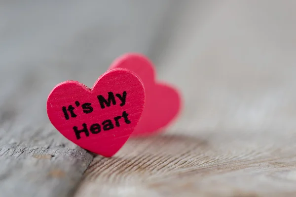 It's my heart sign — Stock Photo, Image