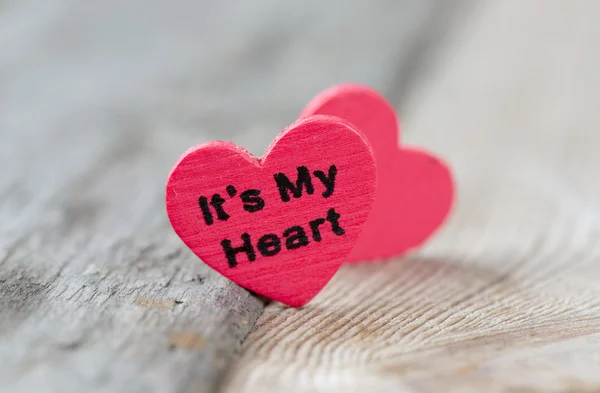 It's my heart sign — Stock Photo, Image