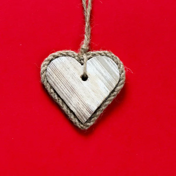 Wooden Heart — Stock Photo, Image