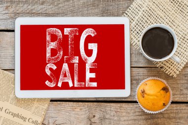 büyük satışı işareti