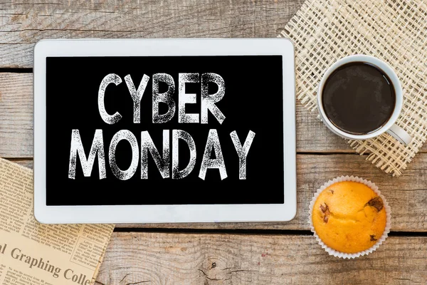 Cyber lunes — Foto de Stock