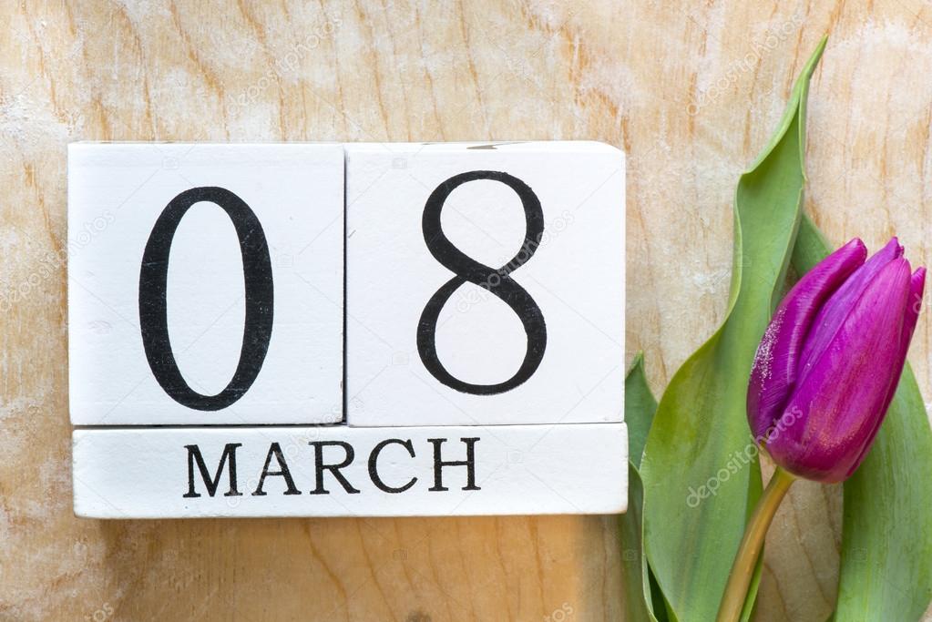 8 march background