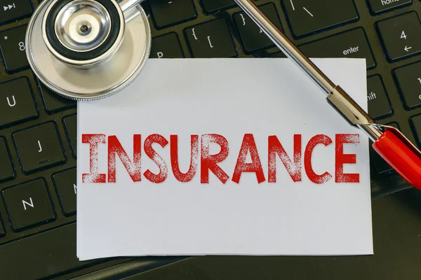 Sigorta işareti ve stetoskop