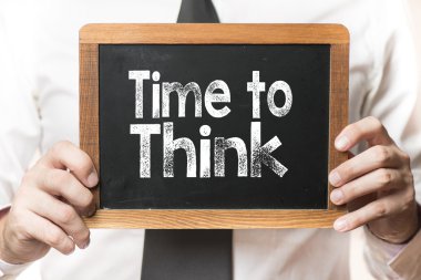 Arka plan düşünmek için zaman