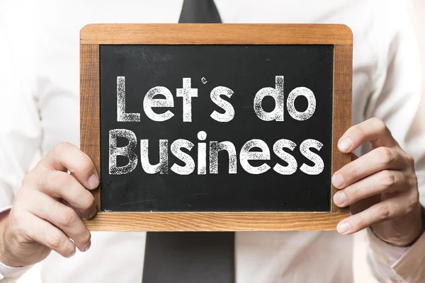 Let's do business Background — Stock Photo, Image