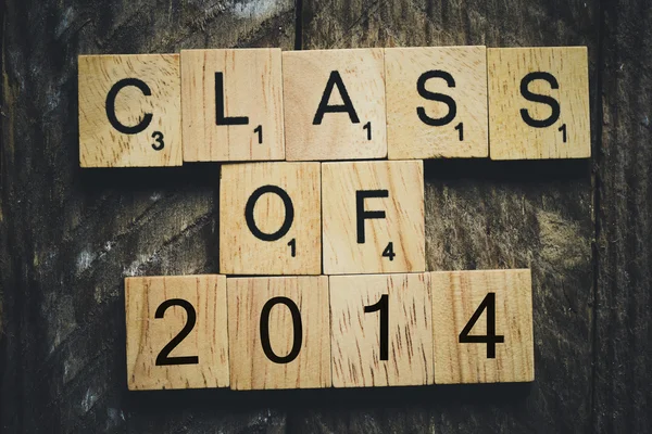 Klasse van 2014 — Stockfoto
