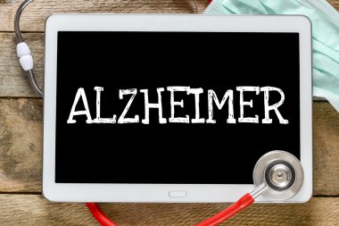 Tablet PC kelime Alzheimer ile