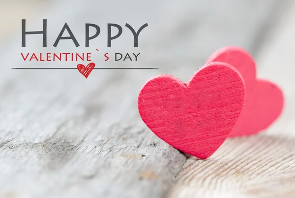 Happy Valentine's day harten — Stockfoto