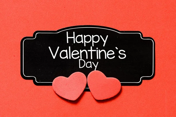 Feliz tarjeta de San Valentín — Foto de Stock