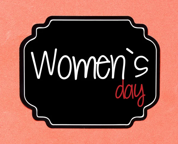 Cartão de Dia das Mulheres — Fotografia de Stock