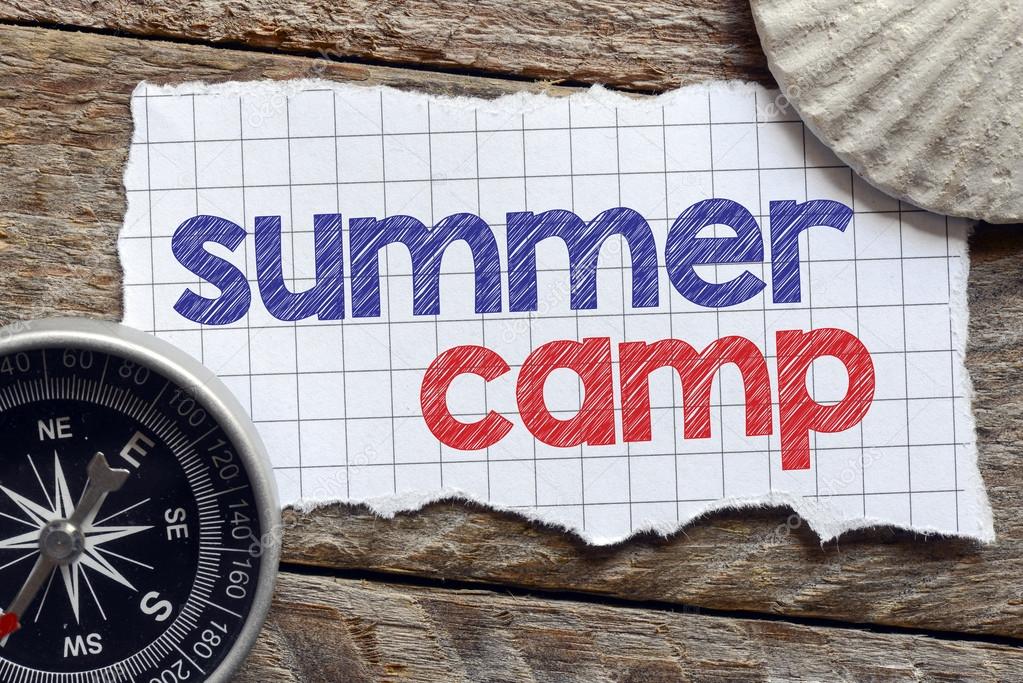 Note with summer camp