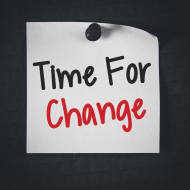 Değişim zamanı ile Not