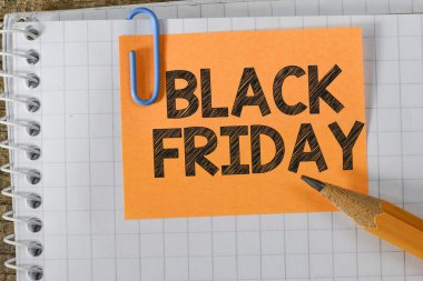 Siyah Cuma boş üzerinde