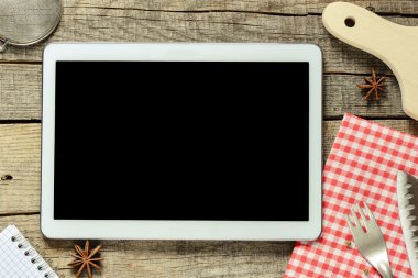 Tablet bilgisayarınız boş bir ekran ile