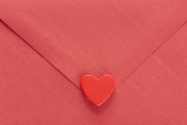 Red  envelope with heart