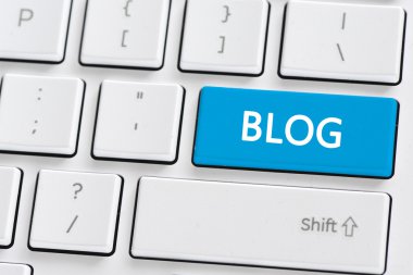 Klavye ile blog düğme
