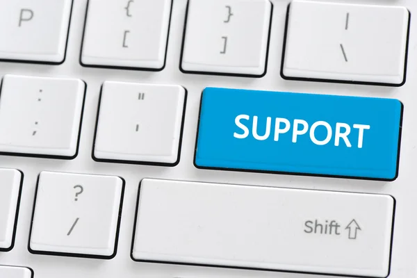 Keyboard with support button — Stock Photo, Image