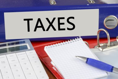 Klasör etiketi vergiler ile