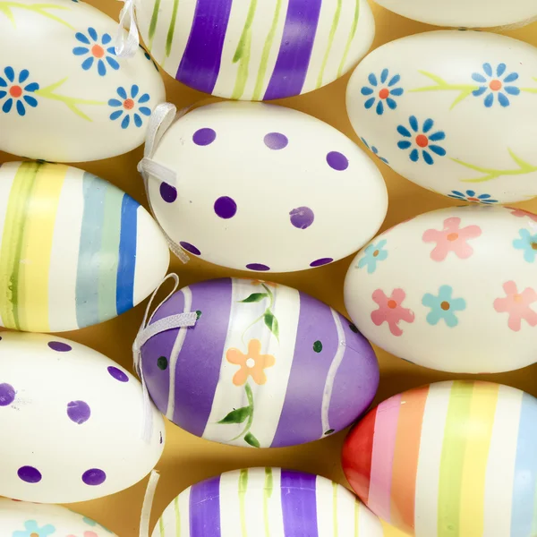 Decorated Easter eggs — Stock Photo, Image