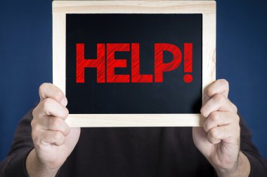 Yazı tahtası üzerinde Word Yardımı'na