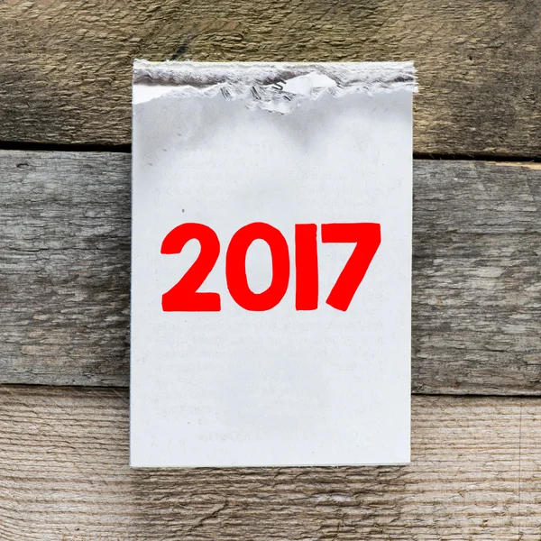 Календарь с 2017 года — стоковое фото
