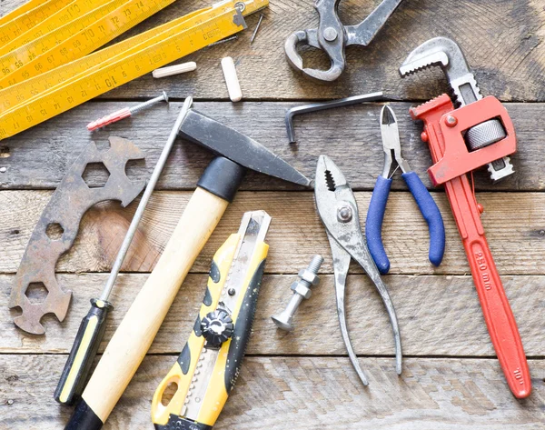 Strumenti di lavoro assortiti — Foto Stock