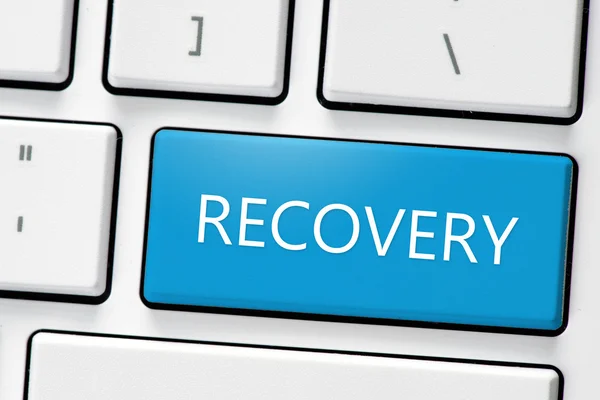 Tastatur mit Recovery-Taste — Stockfoto