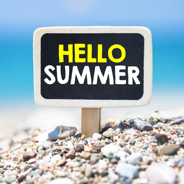 Hallo zomertijd — Stockfoto