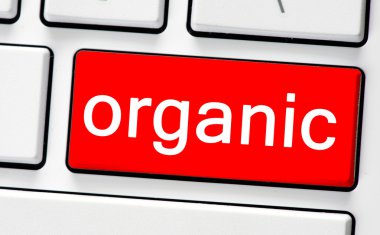 Klavye tuşu organik ile