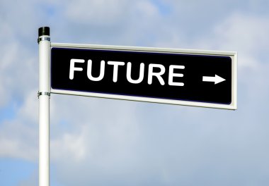 yol işaret gelecekteki kelime