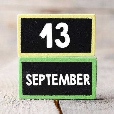13  september on blackboards