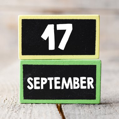 17 september on blackboards