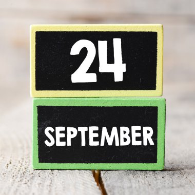 24 september on blackboards