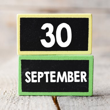 30 september on blackboards