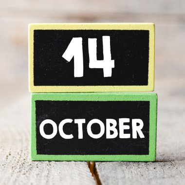 14 Ekim'de karatahtalar