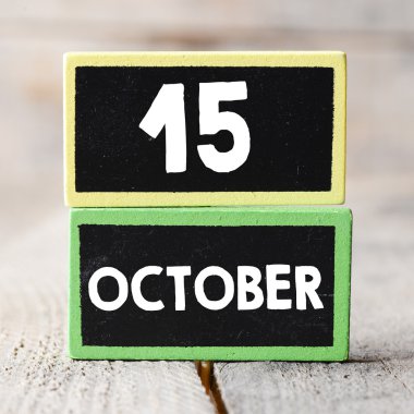 15 Ekim'de karatahtalar