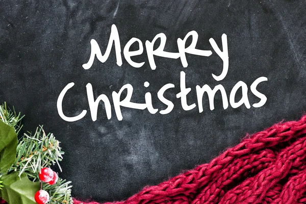 Merry Christmas chalk background — Stock Photo, Image