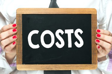 Blackboard el yazısı maliyetleri ile