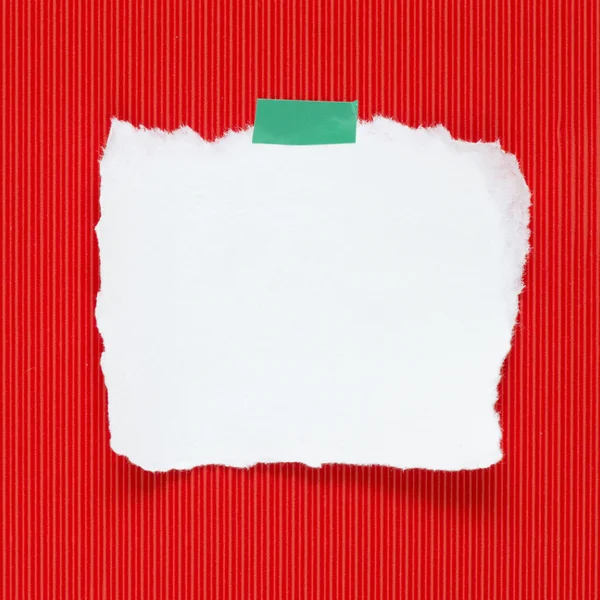 White sheet of paper — Stock Photo, Image