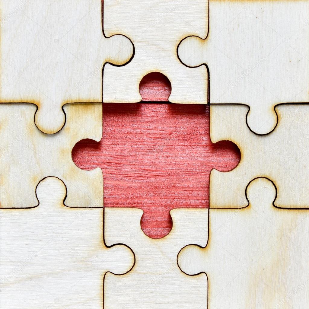 Jigsaw puzzle background