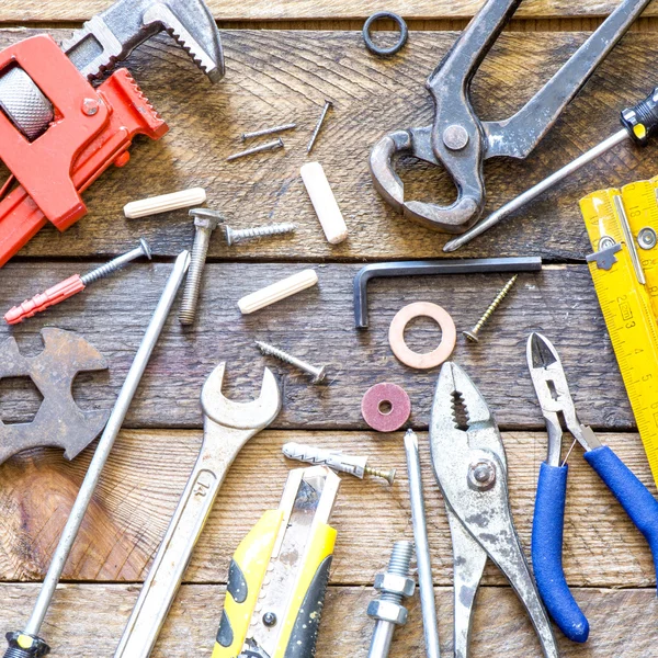 Assorted work tools — Stock Photo, Image