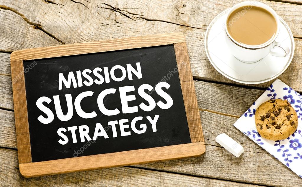 mission success strategy  on Blackboard