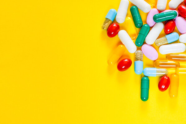 Медицинский опыт с таблетками
