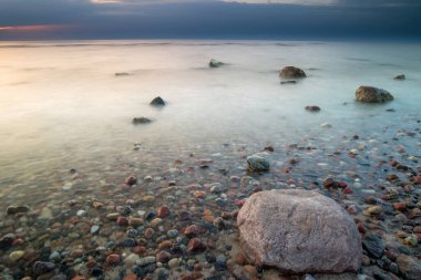 The landscape on the Baltic Sea.