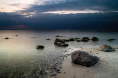 The landscape on the Baltic Sea.