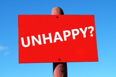 mutsuz? gökyüzü üzerinde oturum