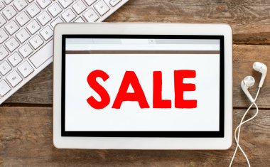 Tablet PC satış, kulaklık ile