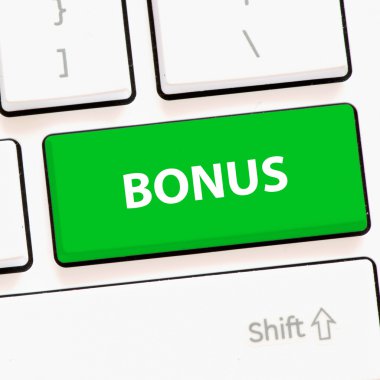 Bilgisayar klavye bonus ile