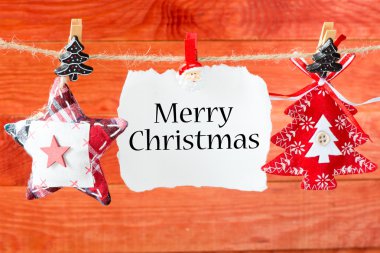 Mutlu Noeller Noel dekorasyonu